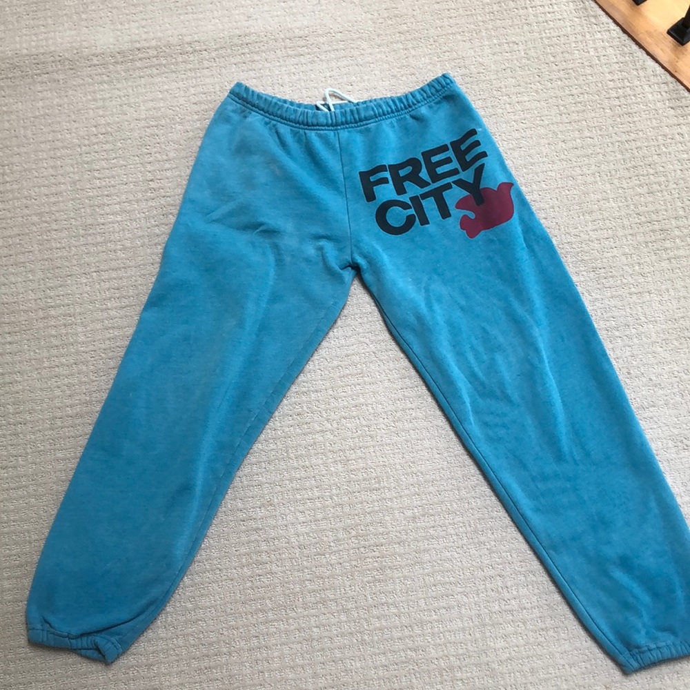 MAKE AN OFFER Light blue freecity pants
